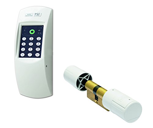 BURG-WÄCHTER Elektronisches Türschloss TSE SET 4001 HOME W, Tastatur, Haustür, Innentür, Code,...