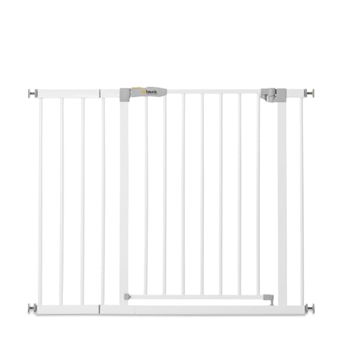 hauck Treppenschutzgitter / Türschutzgitter Open N Stop KD mit 21 cm Verlängerung für Breiten 96...