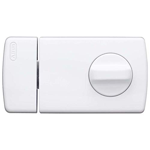 ABUS Tür-Zusatzschloss 2110 mit Drehknauf, weiß, 56032