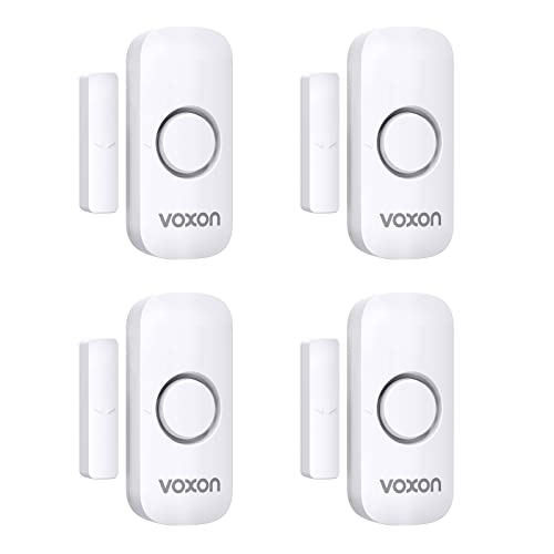 VOXON Türalarm Fensteralarm, Einbruchschutz Türalarmsensor, 2-in-1-Alarm und Türklingel,,...