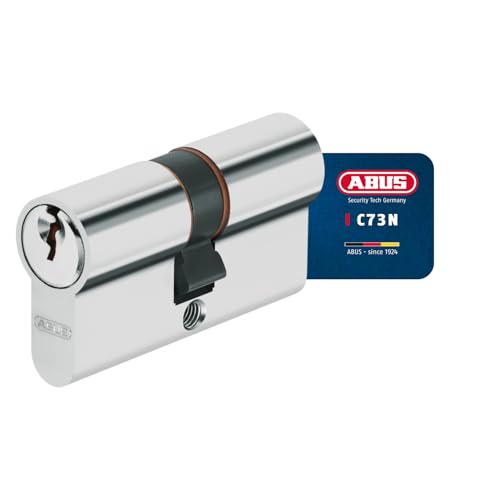 ABUS Profil-Zylinder C73N 30/30 vs. - Türschloss mit Not- und Gefahrenfunktion - für Haustüren...