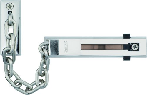 ABUS Türkette SK66 für Haustür und Wohnungstür – Sicherheitskette mit Kindersicherung geeignet...