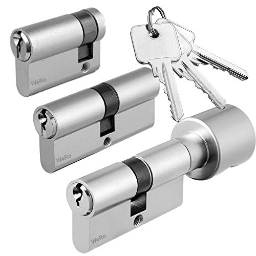 Schließzylinder für gleichschließendes SET/Längen frei kombinierbar Doppelzylinder A:30mm B:35mm